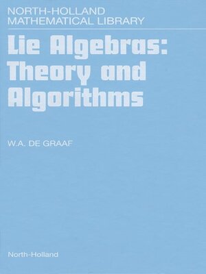cover image of Lie Algebras